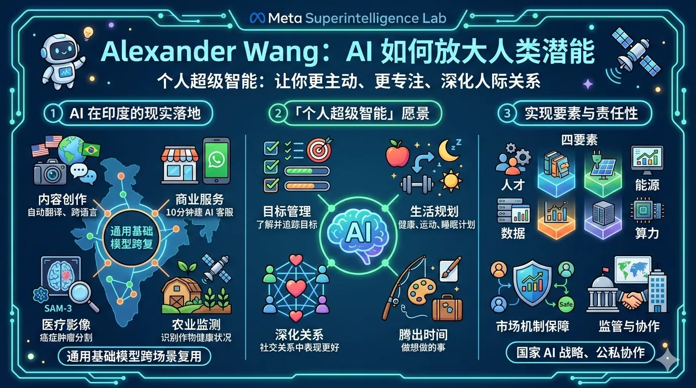 全球最年轻 AI 亿万富翁 Alexander Wang 揭示 AI 如何放大人类潜能